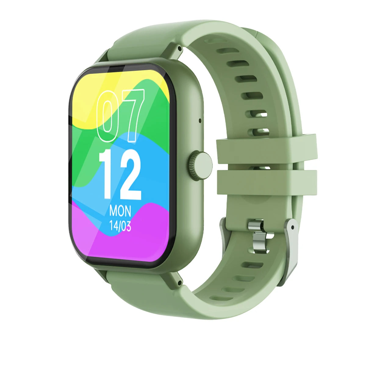 Smartwatch Deportivo con Podómetro, Pulsómetro y Pantalla Full Touch 1.99”