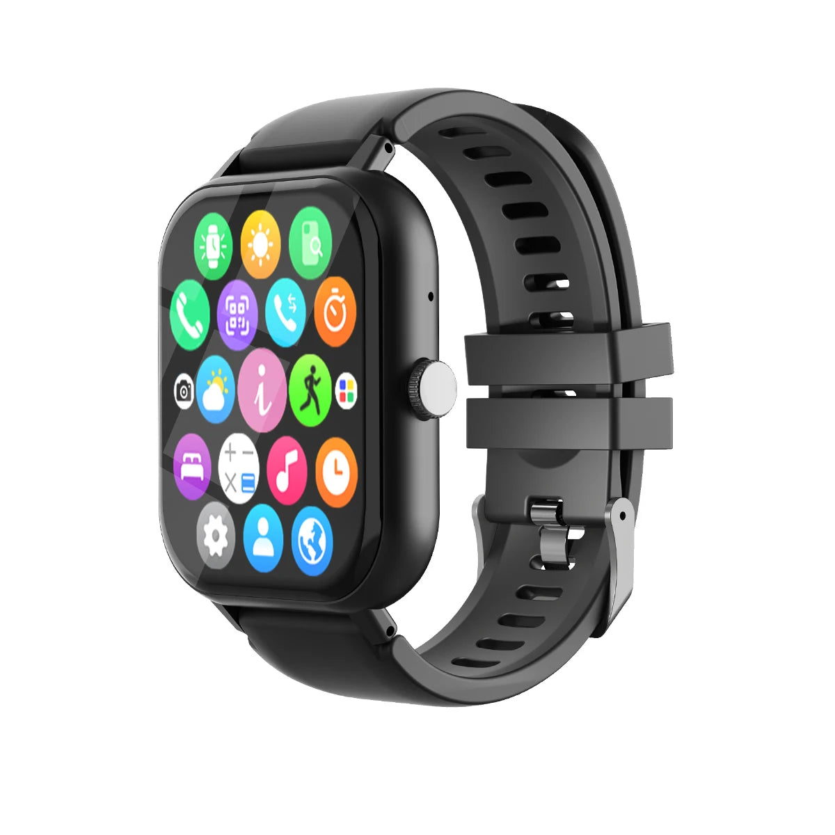 Smartwatch Deportivo con Podómetro, Pulsómetro y Pantalla Full Touch 1.99”