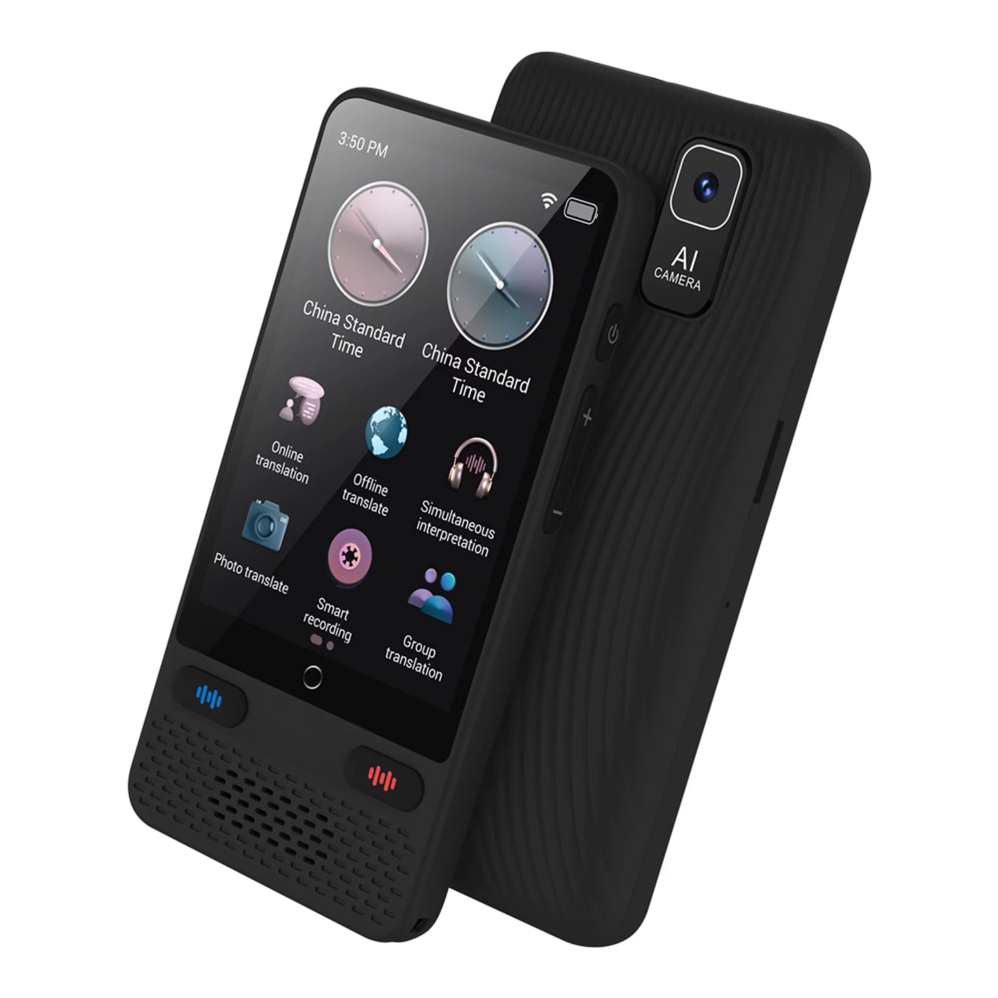 raductor de Idiomas Inteligente S85 — 138 Idiomas, Traducción Offline, Cámara y Grabadora Integrada
