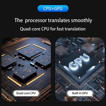raductor de Idiomas Inteligente S85 — 138 Idiomas, Traducción Offline, Cámara y Grabadora Integrada